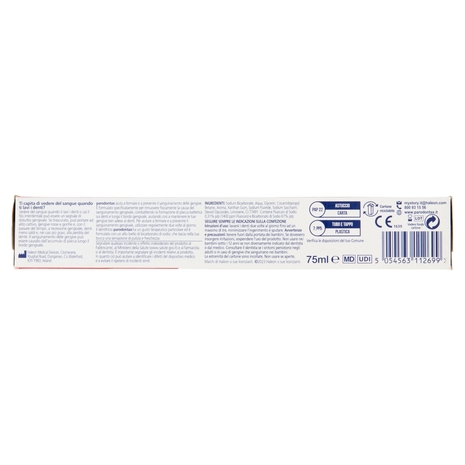 Parodontax Original Dentifricio quotidiano con fluoro per gengive più sane e denti forti 75 ml